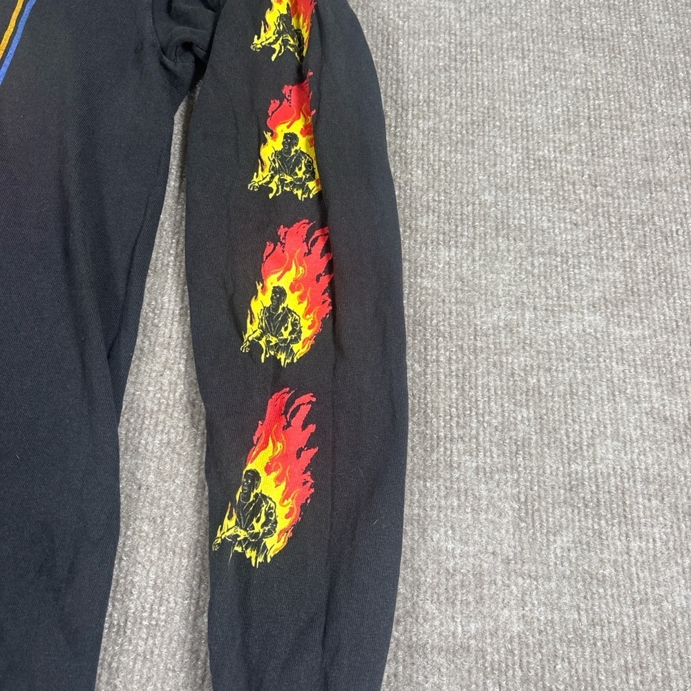 RHODE Black Long Sleeve Tee with Graphic Design - Picture 3 of 5